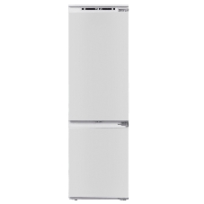 Встраиваемый холодильник Maunfeld MBF177NFWHGR Inverter белый двухкамерный 179/66 л морозилка снизу, No Frost
