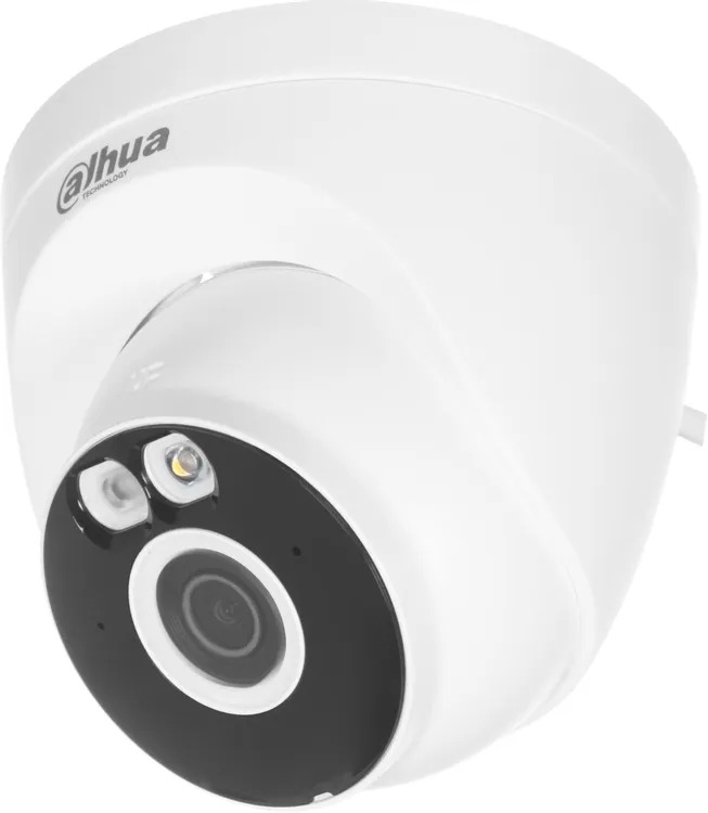Камера видеонаблюдения Dahua DH-IPC-T3AP-IL-0280B, IP, 3 Мп, 2.8 мм, белая