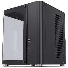 Корпус без блока питания Корпус JONSBO TK-1 Black 2.0 MATX без БП, mini-ITX, micro-ATX, черный