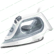 Утюг Braun SI 3054 GY серый/белый, 2400 Вт, 45 г/мин, 180 г/мин, 270 мл