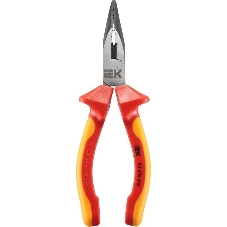 Тонкогубцы IEK K3 ARMA2L 3 изогнутые, диэлектрические, 160 мм