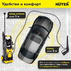 Мойка Huter M6i PROFESSIONAL 900/70/8/79