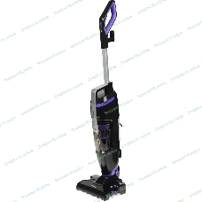 Пылесос вертикальный паровой Kitfort KT-575-1 черный, питание питание от сети, 1600 Вт, уборка влажная/паром/сухая, пылесборник 1.1 л