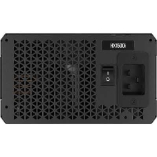 Блоки питания/ Power Supply Corsair HX1500i, Model RPS0132, 1500W 80+ Platinum (ATX, 3.1, PCIe 5.1, Full modular, 1x24(20+4)pin, 2x8-Pin to 12V-2x6 Cable, 3x4+4-pin CPU +12V (EPS), 6x4-pin Molex, 4x6+2-pin PCIe, 8xSATA3, 1xUSB Type-C, Active, 140x140mm, 150x200x86mm, APFC, Power cable-EU, black)