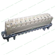 Плинт Lanmaster TWT-LSA10P-DIS-5E 10 пар LSA-PROFIL размык. ABS пластик