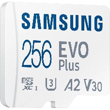 Флеш карта Samsung EVO Plus microSDXC 256Gb MB-MC256KA/EU