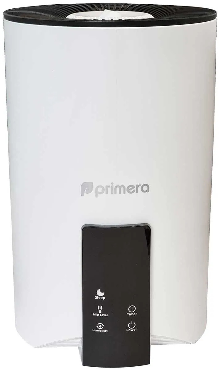 Увлажнитель воздуха Primera HUP-R3135-TA белый, 20 м², 3.5 л, ультразвуковой, производительность 280 мл/ч, гигростат, ароматизация, пульт ДУ, 3 скорости, таймер