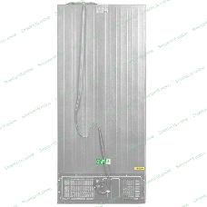 Холодильник Maunfeld MFF183NFWE белый трехкамерный инвертор 270/135л морозилка снизу, Total NoFrost, Side by Side