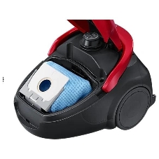 Пылесос Samsung VC20M253AWR красный, 460/2000 Вт, уборка сухая, пылесборник мешок 2.5 л