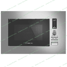 Микроволновая печь встраиваемая Maunfeld JBMO820GS01 нержавеющая сталь, 20 л, 1080 Вт, переключатели - поворотный механизм/кнопки