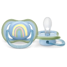 Пустышка Philips Avent ultra air, радуга, 0-6 мес., 1 шт.