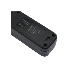Сетевой фильтр Гарнизон 2.0 Мультипорт EPS-4-U3-B-2, 4 р, 10А, 3xUSB, 2 м, ур.защиты 2+, черный, пакет
