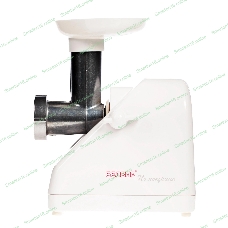 Мясорубка электрическая Белвар Помощница КЭМ-36/220-4-32 белый, 1000 Вт, 0.6 кг/мин, реверс, насадки - 6