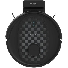 Робот-пылесос Red Solution RV-RL6100S черный, 2600 мAч Li-Ion, уборка влажная/сухая, пылесборник контейнер 0,3 л