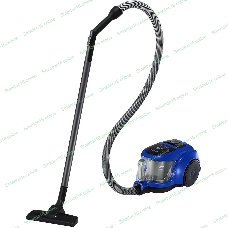 Пылесос Samsung VCC4520S36 синий/черный, 350/1600 Вт, уборка сухая, пылесборник контейнер 1.3 л
