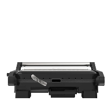 Гриль электрический Topdevice EG1/2200 Вт/0-240 °C/раскрытие на 180 °C/несъемные панели/черно-серебристый (TDSEG001_BK)