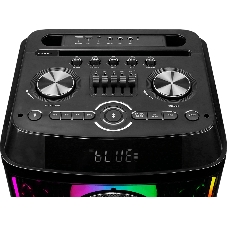 Колонка порт. Ural Молот 216 черный/черный 3000W 1.1 BT/3.5Jack/USB-C 15м 9000mAh (УРАЛ МОЛОТ 216)