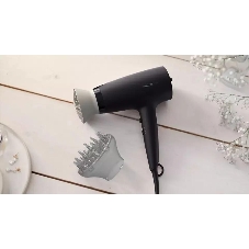 Фен Philips BHD302/30 черный, 1600 Вт, ионизация