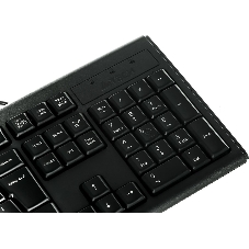 Комплект клавиатура+мышь A4Tech KRS-8372 проводной, USB, 1200 DPI, чёрный