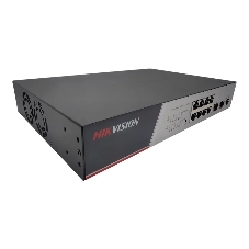 Коммутатор Hikvision DS-3E2510P(B), 8×1 Гбит/с PoE + 2×1 Гбит/с SFP, управляемый