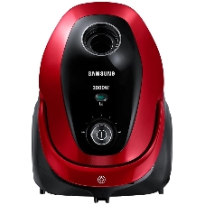 Пылесос Samsung VC20M253AWR красный, 460/2000 Вт, уборка сухая, пылесборник мешок 2.5 л