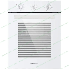 Духовой шкаф электрический встраиваемый HOMSair OEF451WH белый