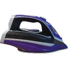 Утюг JVC JRI02 фиолетовый/черный, 2400 Вт, 20 г/мин, 120 г/мин, 400 мл