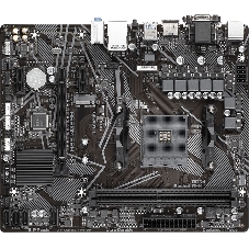 Материнская плата Gigabyte A520M S2H, AM4, AMD A520, 2xDDR4, 4xSATA, 1xM.2, 1xPCIe 3.0 x16, 2xPCIe x1, 1xHDMI, 1xDVI-D, 1xVGA, 1x 1Gb LAN, 4xUSB-A 3.2 Gen 1, 2xUSB-A 2.0, 3x3.5 мм, 7.1, mATX