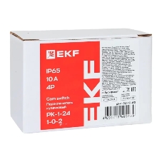Переключатель кулачковый EKF ПК-1-24 (pk-1-24-10) 4П 10А 