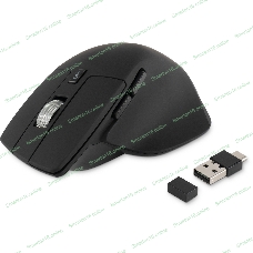 Мышь беспроводная Oklick 503MW черный, 2400 dpi, радиоканал, Bluetooth, USB, кнопки - 6