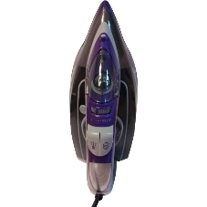 Утюг JVC JRI02 фиолетовый/черный, 2400 Вт, 20 г/мин, 120 г/мин, 400 мл