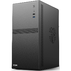 Компьютерный корпус CBR mATX Minitower V203, без БП, 1хUSB 3.0, 1хUSB 2.0, HD Audio+Mic, черный PCC-MATX-V203-WPSU