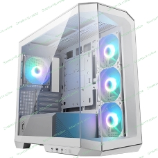 Компьютерный корпус MSI MAG Pano M100R PZ White , Micro-ATX, 1xUSB 3.2 Gen 1, 1xUSB 3.2 Gen2 Type-C, 4x120мм ARGB Fan, ARGB+PWM Control Board, TG, WHITE