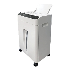 Шредер Office Kit SA60M (1,9х15) белый с автоподачей (секр.P-5) фрагменты 60лист. 20лтр. скобы
