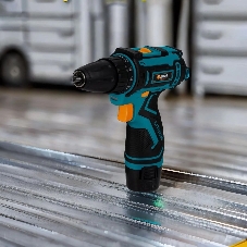 Дрель-шуруповерт Bort BAB-12x2Li-F, 12 В, 1,5 Ач, 36 Нм, щеточный