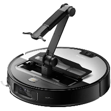 Робот-пылесос Roborock Saros Z70 серебристый/черный, 6400 мAч Li-Ion, уборка влажная/сухая, пылесборник контейнер 0.18 л