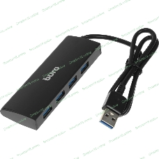 USB-концентратор Buro BU-HUB4-0.5-U3.0, USB 3.0, USB 4 порта, USB