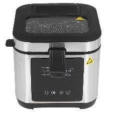 Фритюрница-фондю Steba DF 150 F серебристый/чёрный, 1200 Вт, 2.5 л, 0.8 кг, таймер