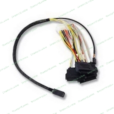 Кабель Amphenol RHS36-4819, (HDmSAS SFF8643 to 4*SAS SFF8482 internal cable), 75 см