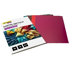 Картон цветной Silwerhof двустор.мелов. 16л. A4 Create 240г/м2 папка