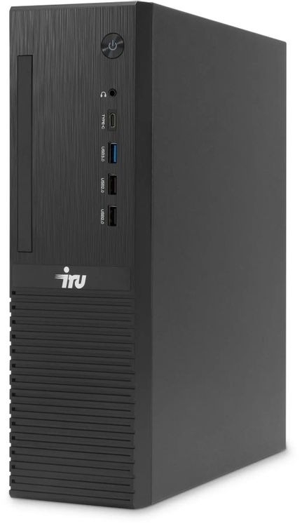 ПК IRU Planio 310H6SFC SFF i3 13100F (3.4) 16Gb SSD512Gb GT610 2Gb Windows 11 Pro GbitEth 350W черный (2153487)