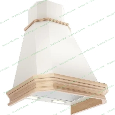 Вытяжка каминная Elikor Камин Грань 90П-650-П3Л бежевый, 90 см, 650 куб. м/ч, 56 дБ