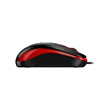 Мышь проводная Genius DX-111 черно-красный, 1200 dpi, USB, кнопки - 3