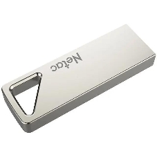 Флешка USB Netac U326 (NT03U326N-004G-20PN), 4Gb, USB 2.0, R/W 50/15, серебристый