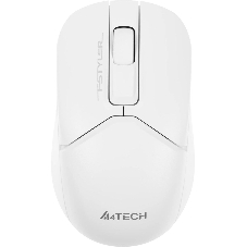 Мышь беспроводная A4Tech Fstyler FB12 белый, 1200 dpi, радиоканал, Bluetooth, USB, кнопки - 3