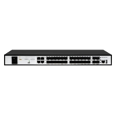 Коммутатор SNR SNR-S5210G-24FX, 20×1 Гбит/с SFP + 4×1 Гбит/с Комбо (RJ45/SFP) + 4×10 Гбит/с SFP+, управляемый