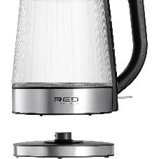 Чайник электрический Red Solution G121 1.8 л, 2200 Вт, черный/серебристый