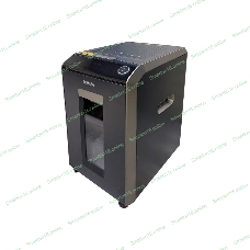 Шредер Office Kit SA200M 1,9х10 черный/серый с автоподачей (секр.P-5) фрагменты 220лист. 40лтр. скобы пл.карты