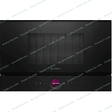 Встраиваемая микроволновая печь Bosch BFL7221B1 черный, 21 л, 900 Вт, переключатели - поворотный механизм/сенсор
