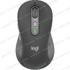 Мышь беспроводная Logitech M750 L Large графитовый, 4000 dpi, радиоканал, Bluetooth, USB, кнопки - 5